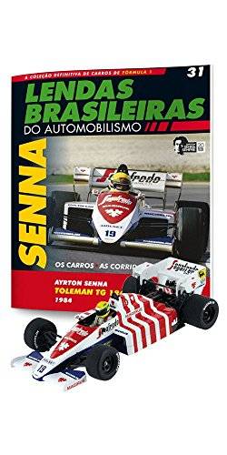 Toleman Tg 184 (Portugal Gp). Ayrton Senna - Lendas Brasileiras do Automonilismo. 31