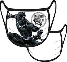 Máscara Pantera Negra com tripla camada de proteção, Original, Adulto