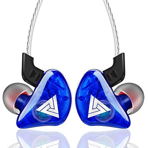 KKmoon Fones de ouvido QKZ CK5 Fone de ouvido com fio com entrada de 3,5 mm Gancho de fone de ouvido para smartphone MP3