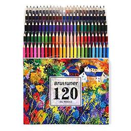 Kiboule 48/72/120/160/180 Conjunto de lápis de cor a óleo Lápis de cor pré-afiados Suprimentos de arte para estudantes Adultos Artistas Desenho Esboço Livros para colorir