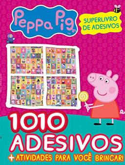 Peppa Pig Super livro de adesivos - 1010 adesivos