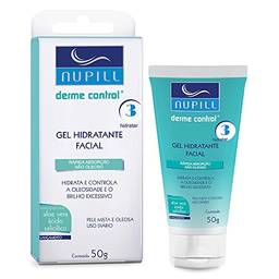 Gel Hidratante Facial Nupill Derme Control 50g, Nupill