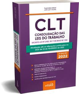 CLT – Consolidação das Leis do Trabalho 2022: Mini