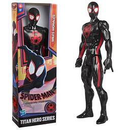 Boneco Marvel Spider-Man Titan Hero Series Web Warriors, Figura 30 cm - Miles Morales - F5643 - Hasbro