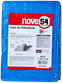 Lona De Polietileno Azul 3 M X 3 M Nove54 Nove 54