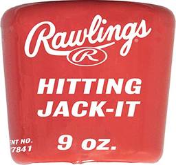Rawlings HITJACK Auxílio de treinamento de beisebol pesos de morcego, vermelho
