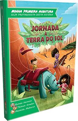 Livro infantil Minha Primeira Aventura: Jornada à Terra do Sol | Livro interativo|Jornada na Savana|Fácil e divertido| 4+| 15-20 min | Galápagos