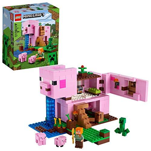 21170 LEGO® Minecraft™ A Casa do Porco, Kit de Construção (490 peças)