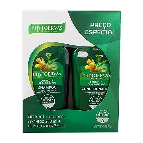 Phytoervas Kit Controle da Oleosidade Shampoo 250 ml + Condicionador 250 ml