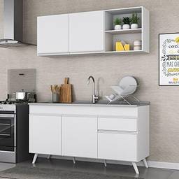 Armário de Cozinha Compacta Veneza Multimóveis Mp2079.891 Branco