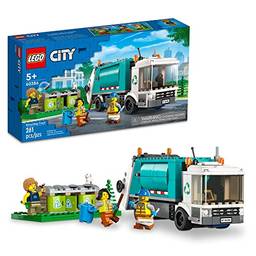 LEGO City Caminhão de Reciclagem 60386 (261 peças); Conjunto de Construção