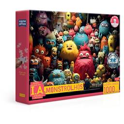 Ia Monstrolhos - Quebra-CabeçA - 1000 PeçAs - Toyster Brinquedos
