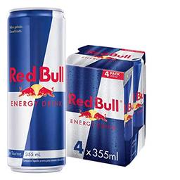 Energético Red Bull Energy Drink, 355 ml (4 latas)