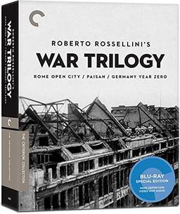 Roberto Rossellini's War Trilogy (Rome Open City, Paisan, Germany Year Zero) (The Criterion Collection) [Blu-ray]