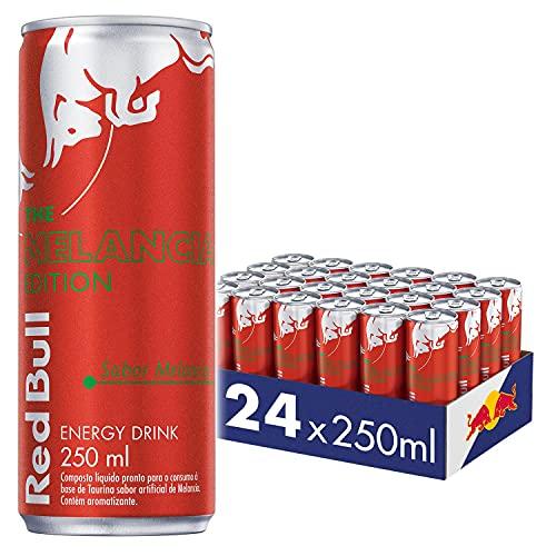 Energético Red Bull Energy Drink, Summer Edition - Melancia, 250ml (24 latas)