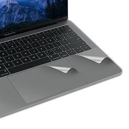 Capa para descanso de palma da LENTION com protetor de trackpad para MacBook Pro (13 polegadas, 2016 2017, com 3 portas Thunderbolt), adesivo protetor de decalque de vinil, Cinza
