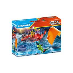 Playmobil Lancha de Resgate Kitesurfer - City Action - 70144