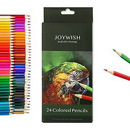 Eastdall Conjunto De Lápis De Cor,JOYWISH 12/18/24/36/48/72 Lápis de cor Conjunto profissional de lápis de cor para arte a óleo para als Crianças Adultos Artistas