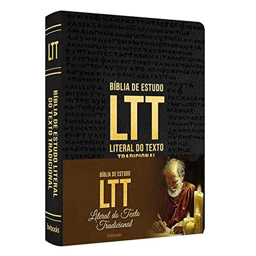 Bíblia de Estudo Ltt – Bíblia Literaldo Texto Tradicional Preta capa PU