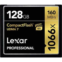 Lexar Professional 128GB CF card 1066x 160MB/s