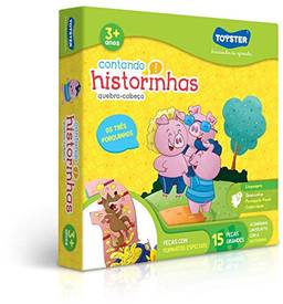 Contando Historinhas 3 Porquinhos Toyster Brinquedos