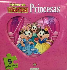 Turma da Mônica Livro e Quebra-Cabeças Princesas: Princesas