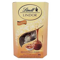 Chocolate Lindt Lindor, Doce de leite, Caixa de 200g