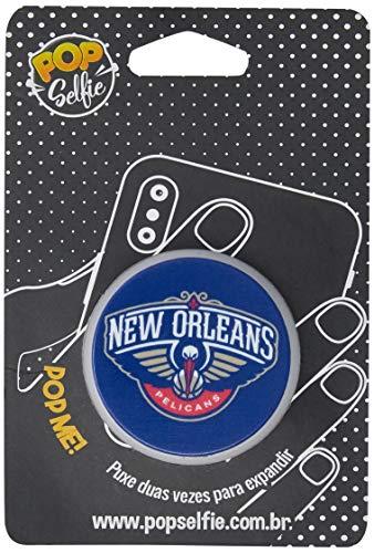 Apoio para celular - Pop Selfie - Original Nba New Orleans Pelicans Pp19, Pop Selfie, 155840, Branco