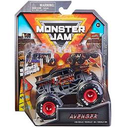 Sunny Brinquedos Carrinho Monster Jam - Escala 1:64 - Avenger Fire, Multicor