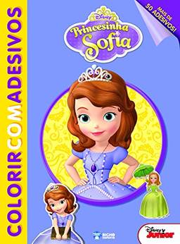 Princesinha Sofia - Coleção Disney Colorir com Adesivos