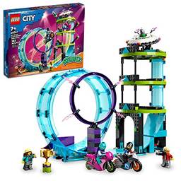 LEGO® City Desafio Supremo em Motos de Acrobacias 60361; Conjunto de Construção (385 Peças)