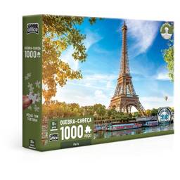 Paris - Quebra-cabeça - 1000 peças - Toyster Brinquedos, 2952, Multicolorido