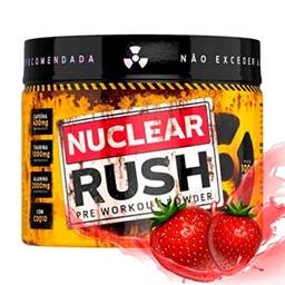 Nuclear Rush Pre Workut Powder - 100g Morango, Body Action