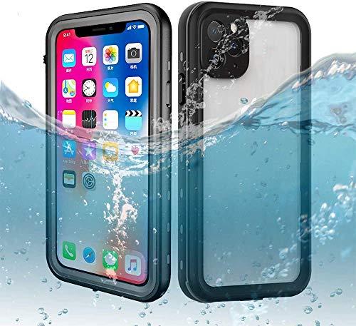 Capa à prova d'água para iPhone 11, com certificação Dooge IP69K à prova de choque/sujeira/neve, totalmente selada, capa protetora resistente com película integrada para Apple iPhone 11/XI (6,1 polegadas), Preto