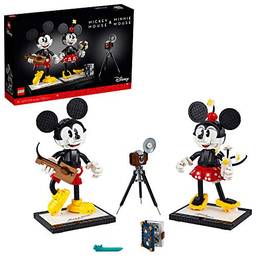 Personagens para Construir - Mickey Mouse e Minnie Mouse