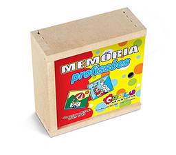 Carlu Brinquedos - Jogo da Memória, 3+ Anos, 40 Peças , Color Multicolorido, 1042