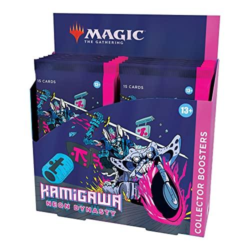 Magic: The Gathering - Caixa de Boosters de Colecionador de Kamigawa: Dinastia Neon | 12 boosters (180 cards de Magic)