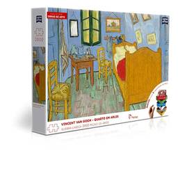 Vincent Van Gogh - Quarto em Arles - Quebra-cabeça - 2000 peças, Toyster