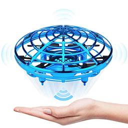 Miaoqian Mini Drone UFO Helicóptero a Mão Quadrocopter Drone Aeronave de Indução Infravermelha Voando Bola Brinquedos Para Crianças