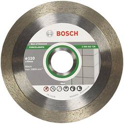 Disco diamantado liso Bosch Best for Porcelanato 110 x 20 x 1,6 x 10 mm