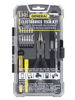 General Tools Kit de reparo de tecnologia eletrônica 661 (32 peças)