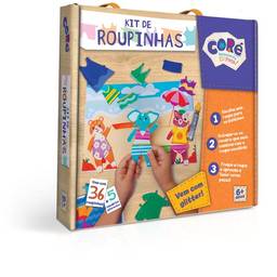 Kit de roupinhas - Coleção Fazendo Arte - Kit de Atividades - Toyster Brinquedos