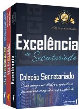 Coleção Secretariado – Box com 3 livros: Como atingir resultados corporativos e pessoais com competência e qualidade