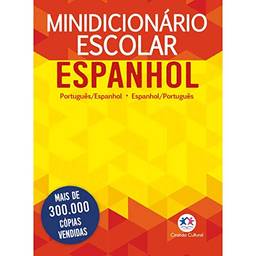 Ciranda Cultural Minidicionário escolar Espanhol (papel off-set): Português - Espanhol, Laranja