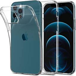 Spigen Capa Liquid Crystal Projectada para Apple iPhone 12 / iPhone 12 Pro - Transparente