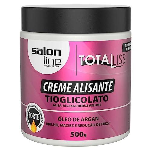 Creme Alisante - Argan Oil Forte - 500G, Salon Line, Salon Line