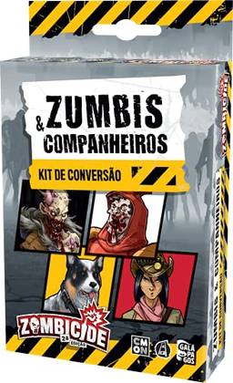 Zombicide (2ª Edição): Zumbis e Companheiros - Kit de Conversão (expansão), Galápagos Jogos, Multicolor