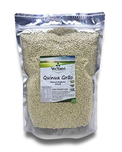 Quinoa Quinua Branca em Grãos Peruana 1Kg Wenutri