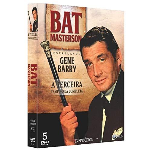 Bat Masterson 3ª Temporada Completa Digibook 5 Discos