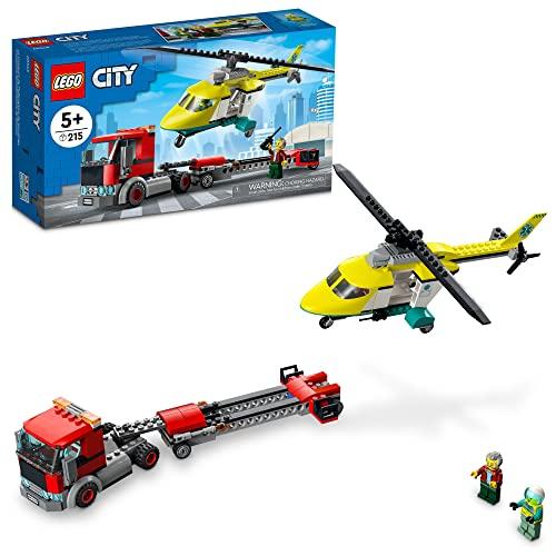 LEGO City Transporte de Helicóptero de Salvamento 60343